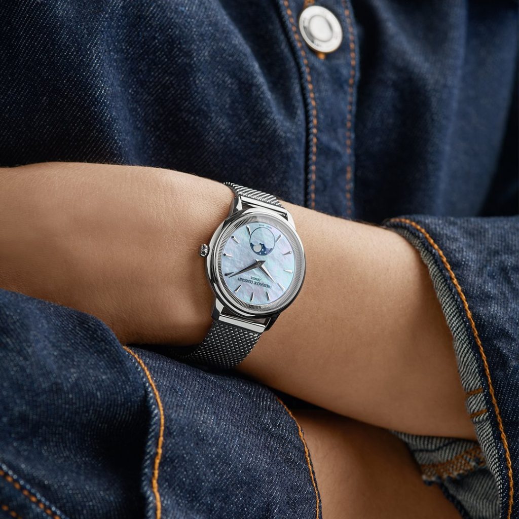 Frederique Constant Moneta Moonphase – a quiet classic with a glint of pearl