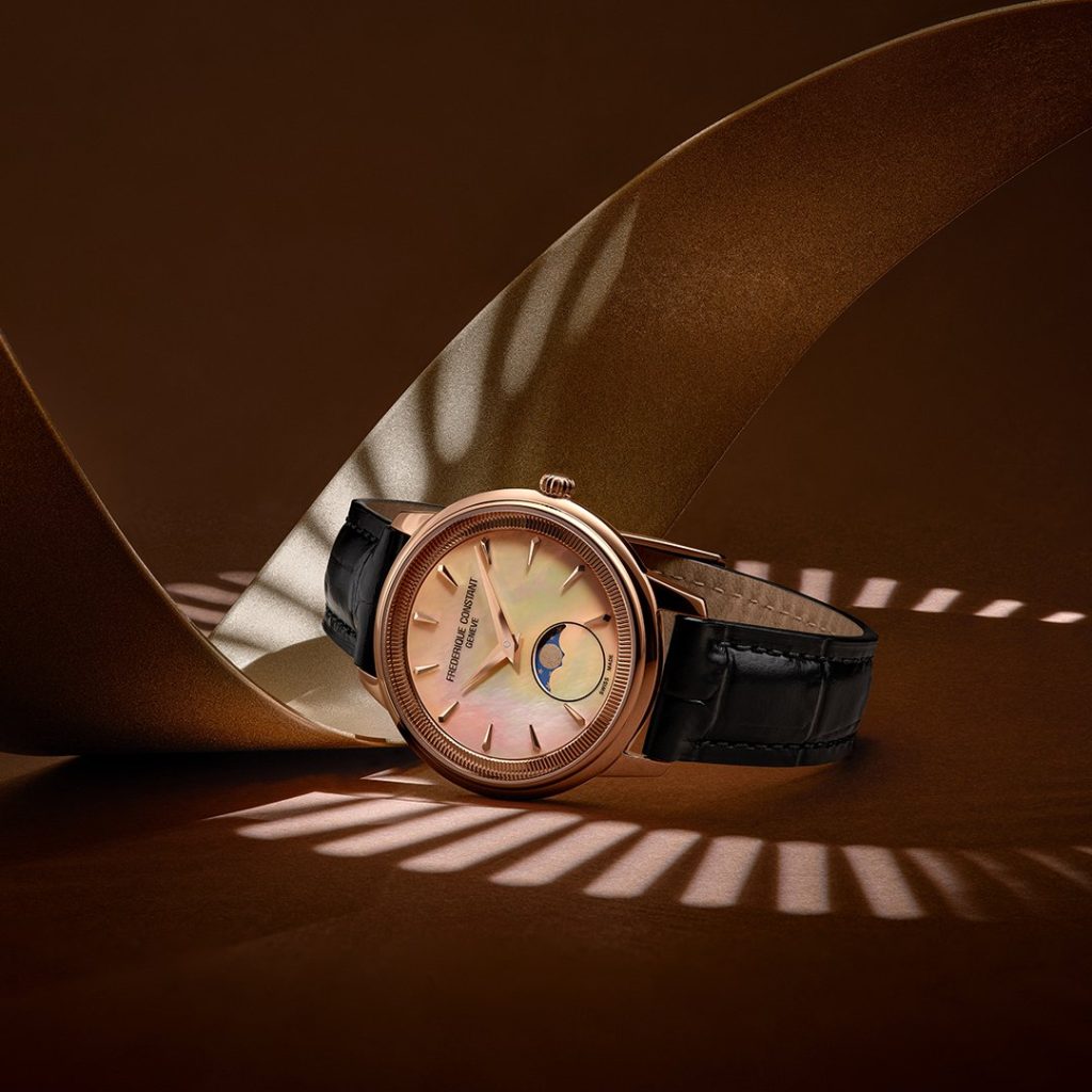 Frederique Constant Moneta Moonphase – a quiet classic with a glint of pearl