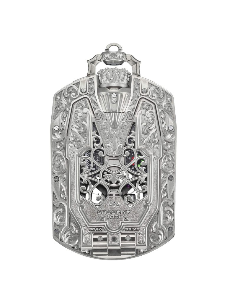 URWERK UR-1001 Amadeus - eternity carved in titanium