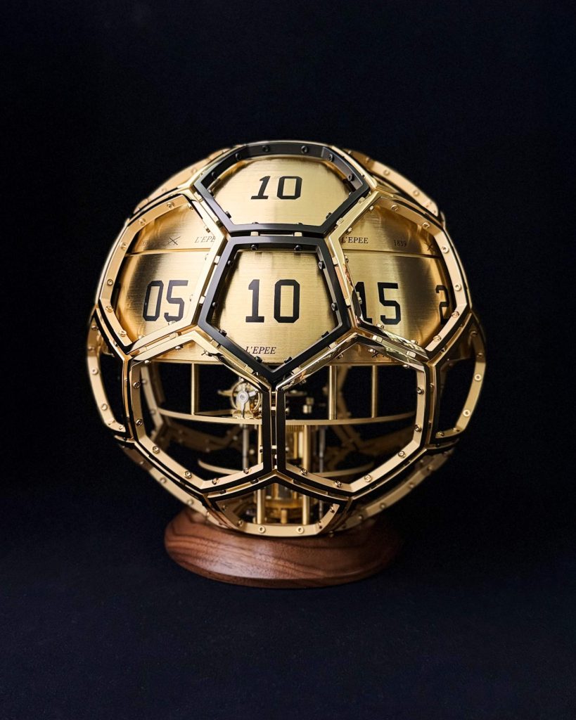 L’Epée 1839 The Football - a full-scale mechanical trophy for the beautiful game