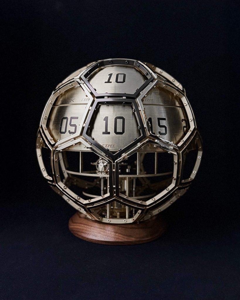 L’Epée 1839 The Football - a full-scale mechanical trophy for the beautiful game