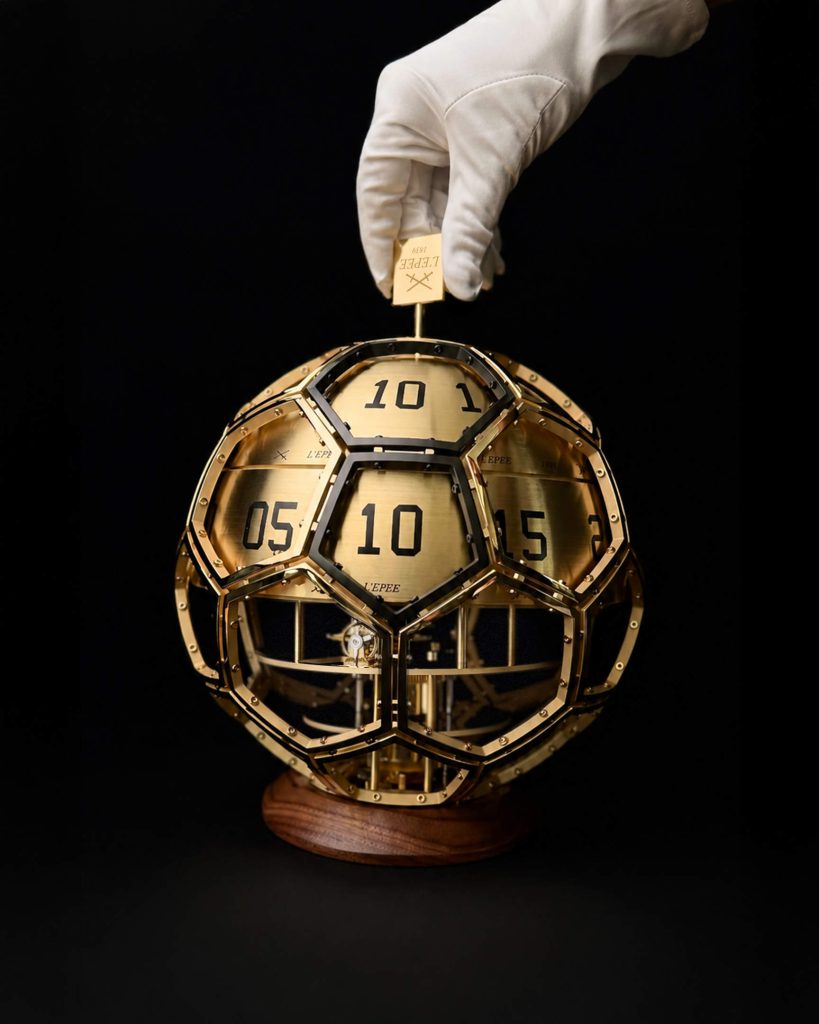 L’Epée 1839 The Football - a full-scale mechanical trophy for the beautiful game