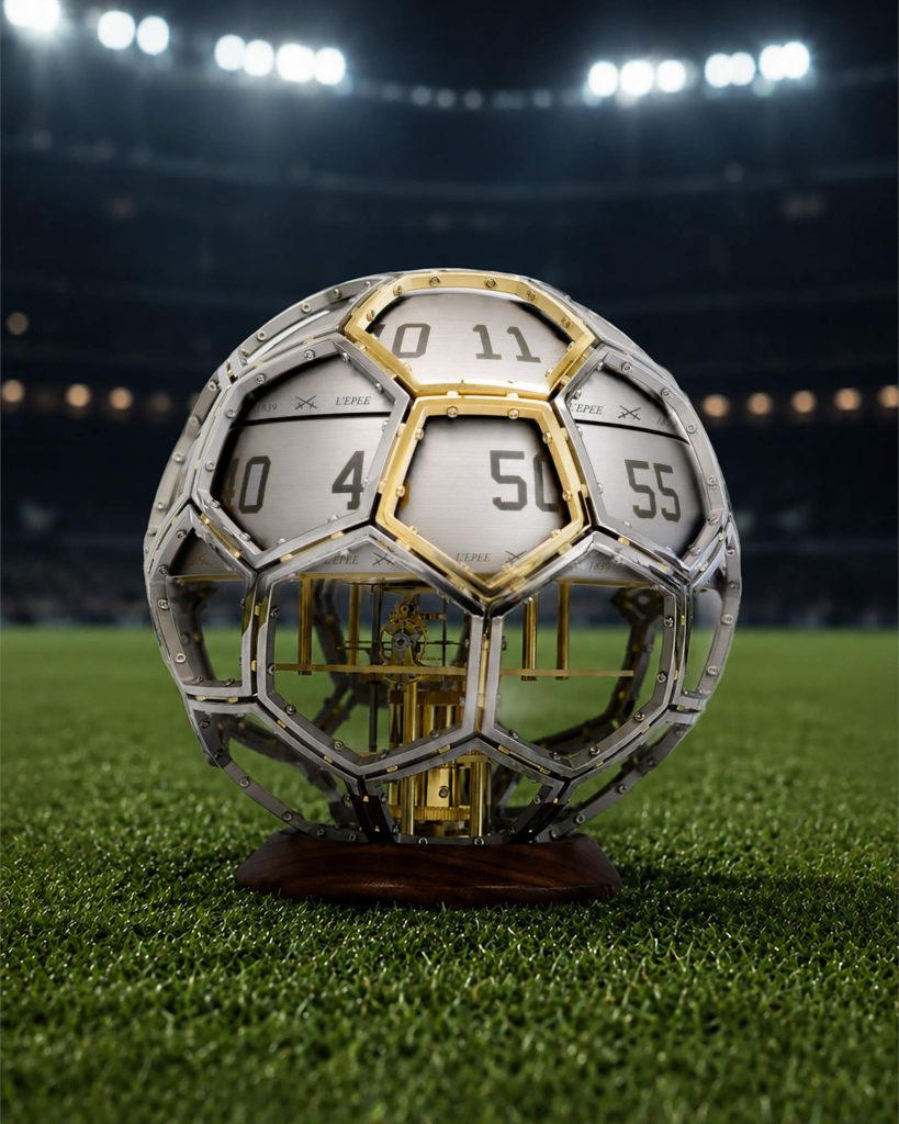 L’Epée 1839 The Football - a full-scale mechanical trophy for the beautiful game
