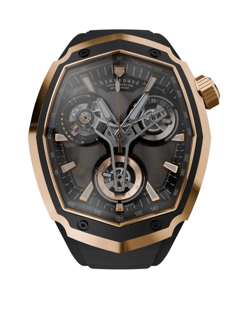 Kerbedanz Maxspor GR8 41mm Monopusher Chronograph - smaller case, larger heartbeat