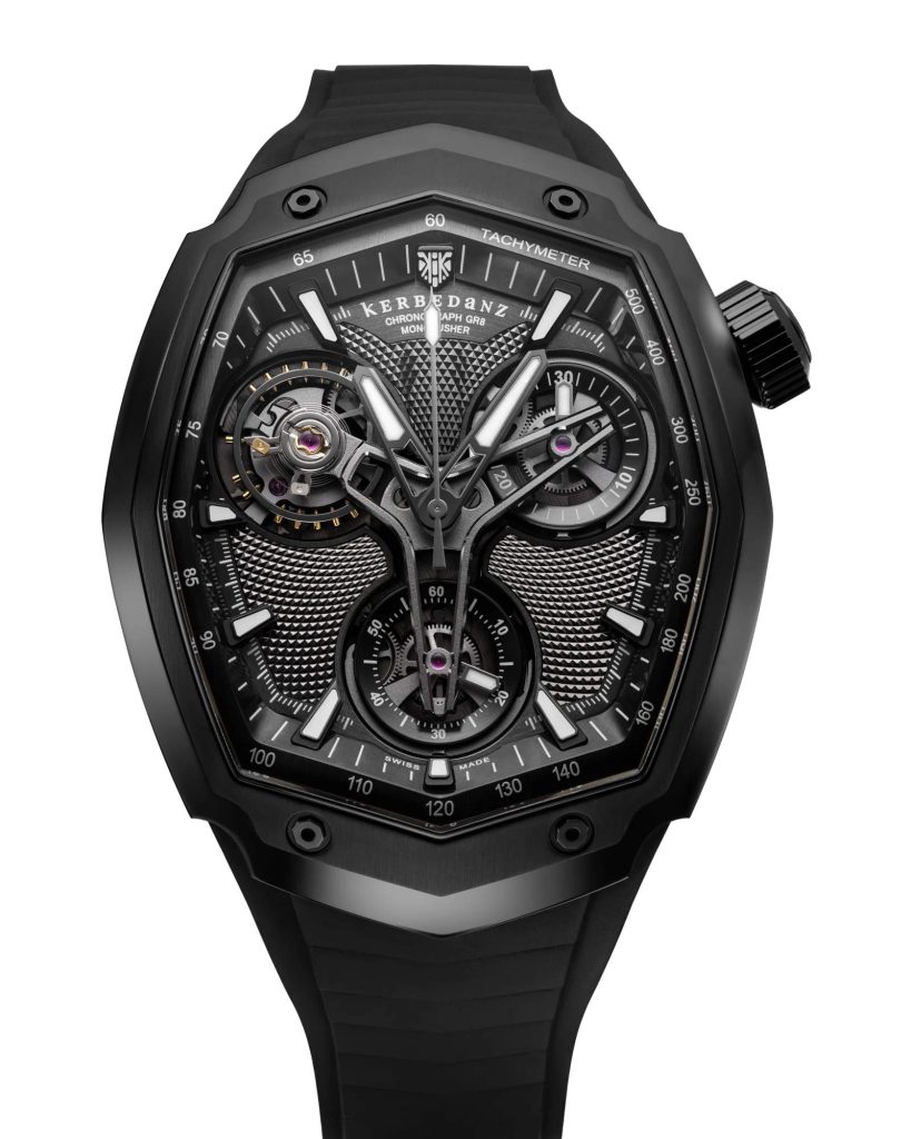 Kerbedanz Maxspor GR8 41mm Monopusher Chronograph - smaller case, larger heartbeat