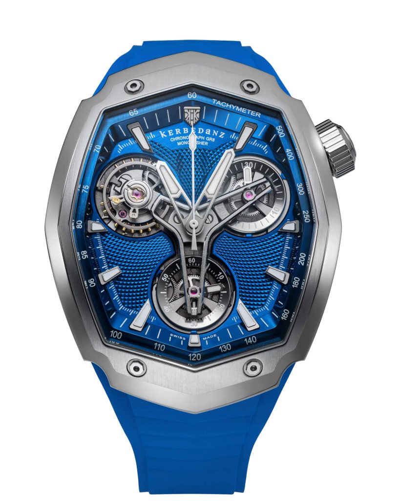 Kerbedanz Maxspor GR8 41mm Monopusher Chronograph - smaller case, larger heartbeat