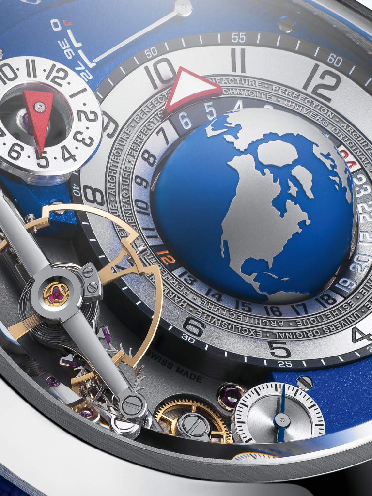 Greubel Forsey GMT Balancier Convexe GF05bv - blue made structural