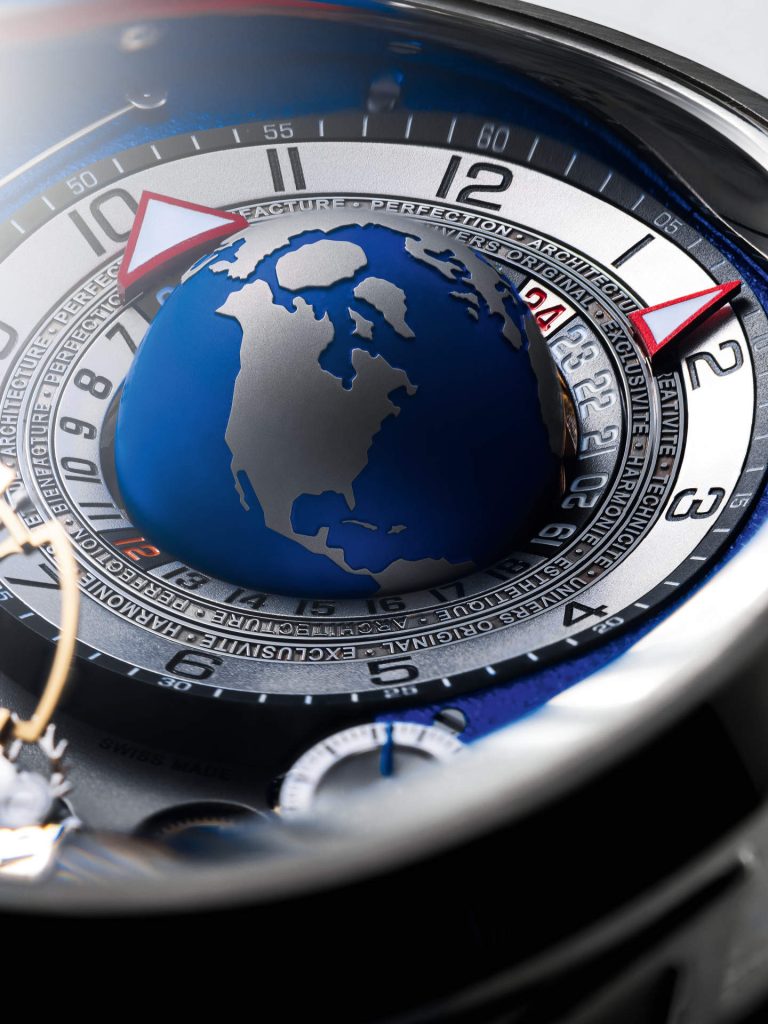 Greubel Forsey GMT Balancier Convexe GF05bv - blue made structural