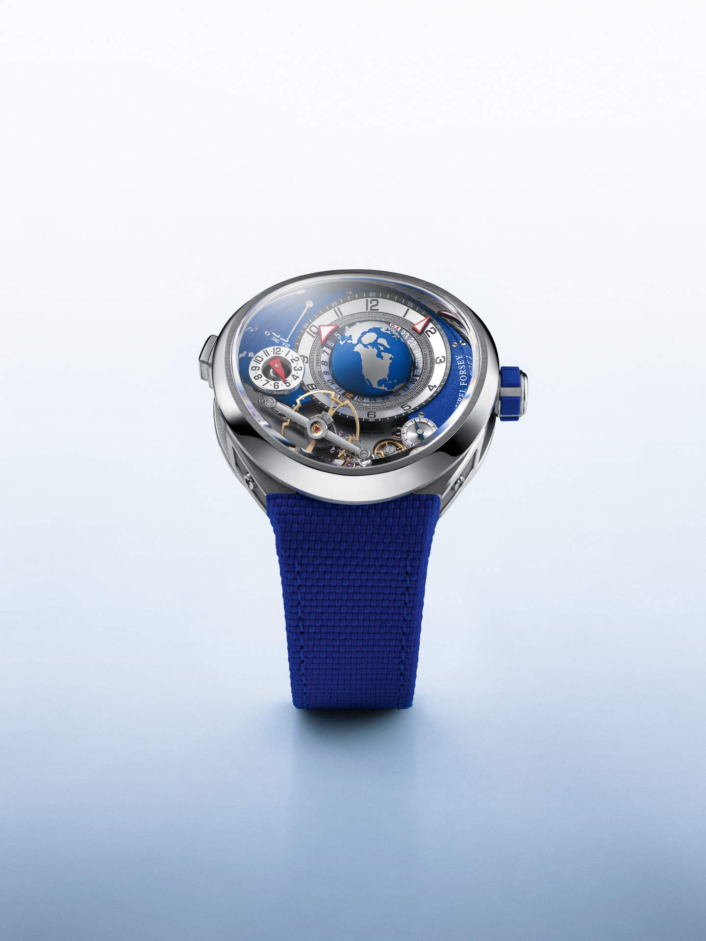 Greubel Forsey GMT Balancier Convexe GF05bv – blue made structural