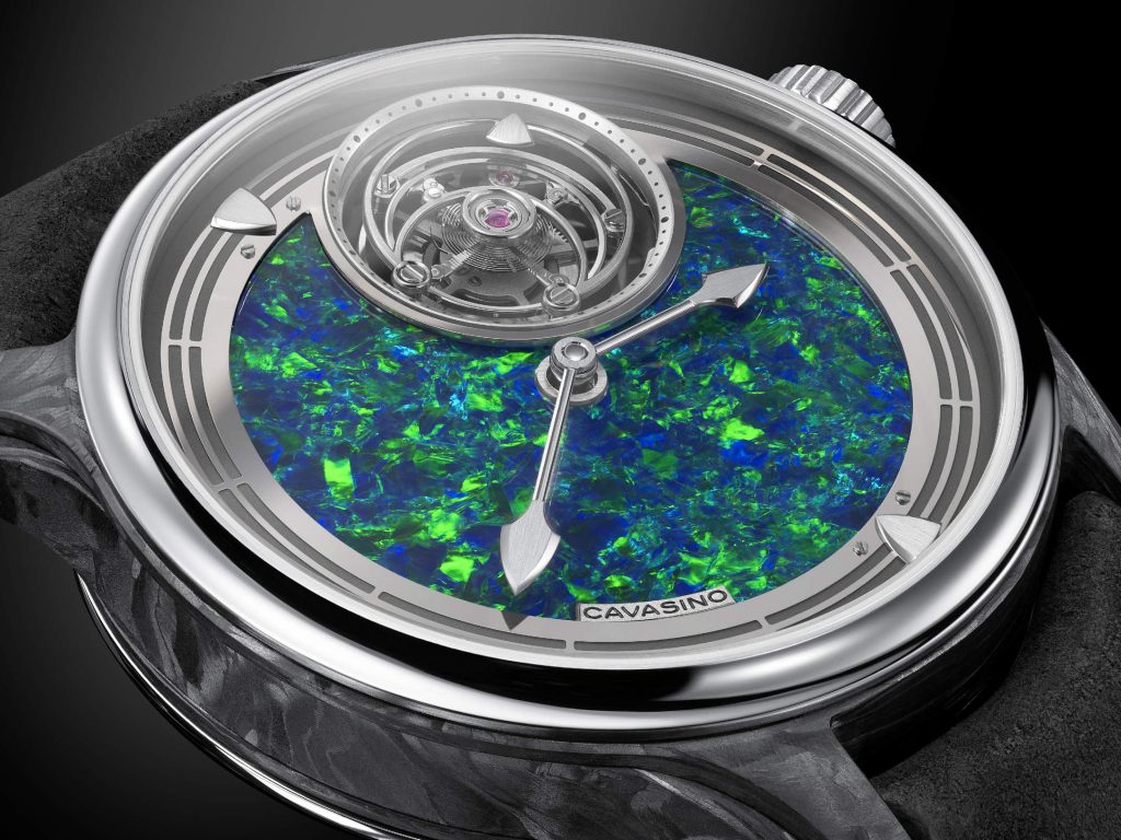Cavasino's DCT-02 Carbon Opal: When a Watchmaker Trades Gold Stripes for Rock and Roll