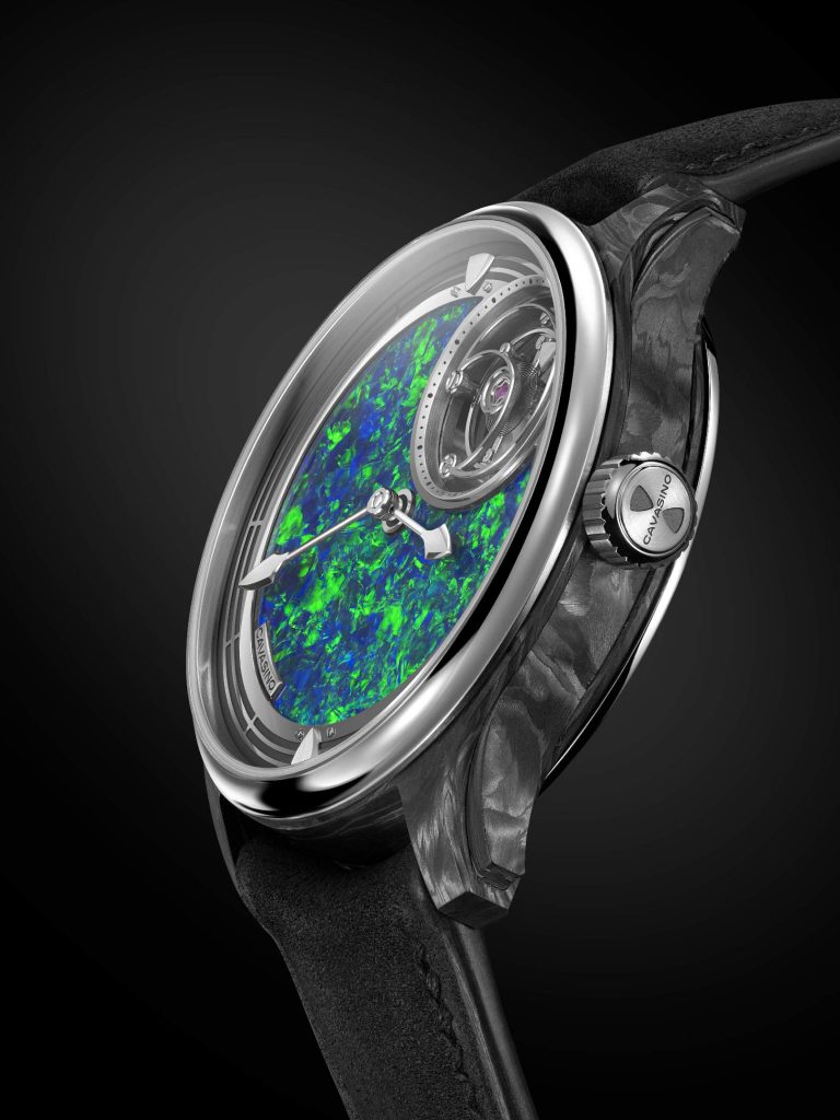 Cavasino's DCT-02 Carbon Opal: When a Watchmaker Trades Gold Stripes for Rock and Roll