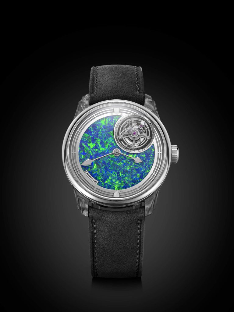 Cavasino's DCT-02 Carbon Opal: When a Watchmaker Trades Gold Stripes for Rock and Roll