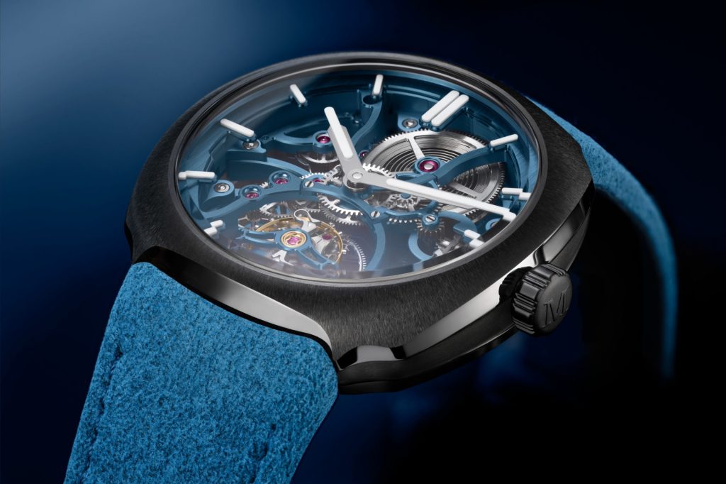 Moser Streamliner Tourbillon Skeleton Ceramic Alpine - Form Meets Material