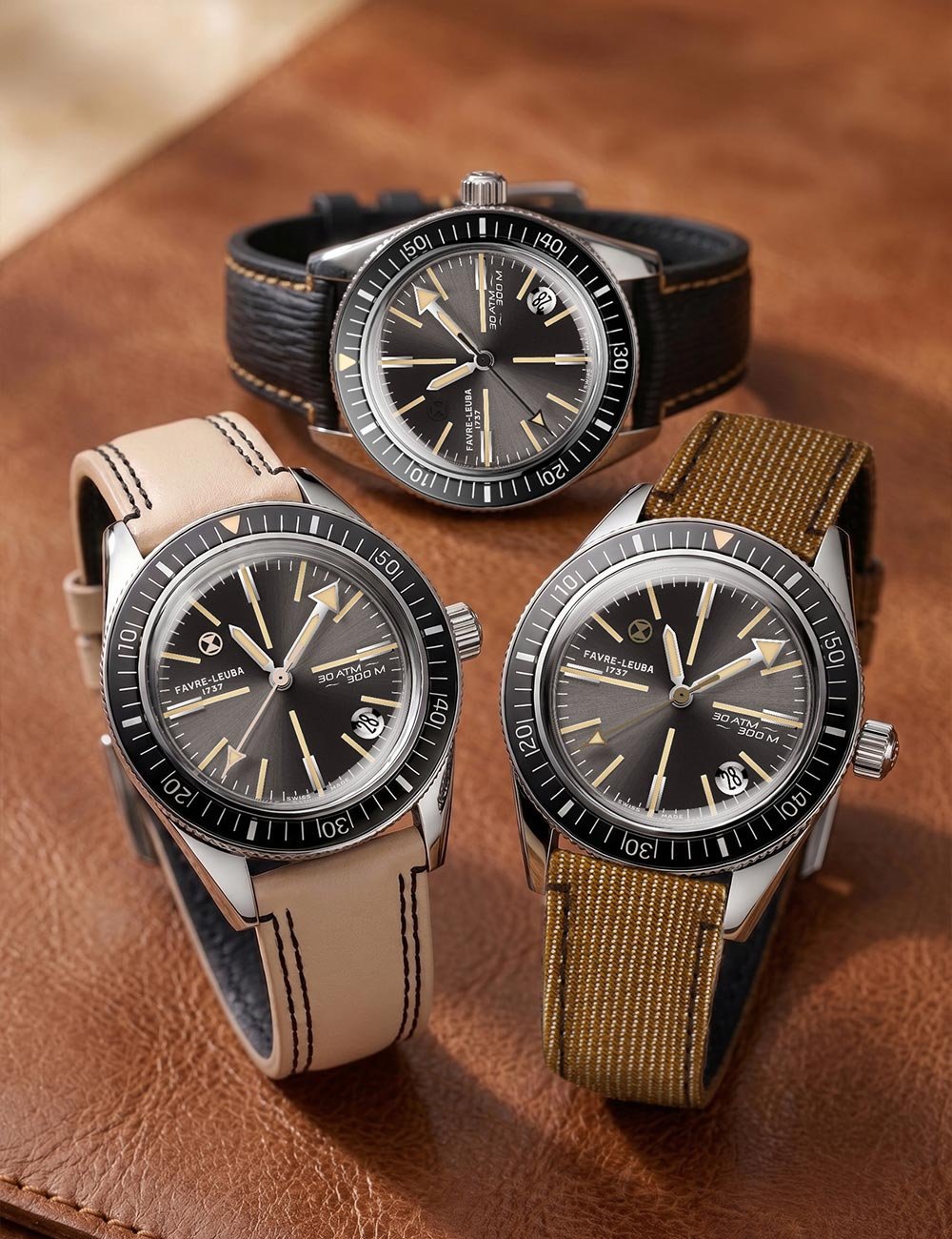 Favre Leuba x Jean Rousseau – Deep Raider Revival, Three Ways