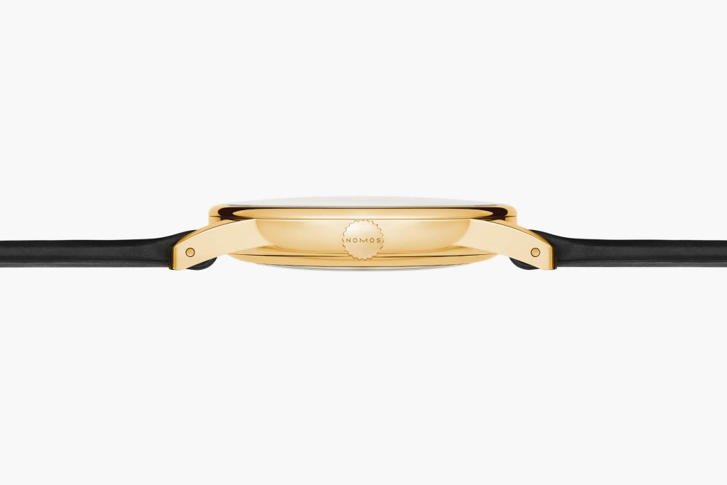 Orion gold neomatik new black - NOMOS refines the dress watch