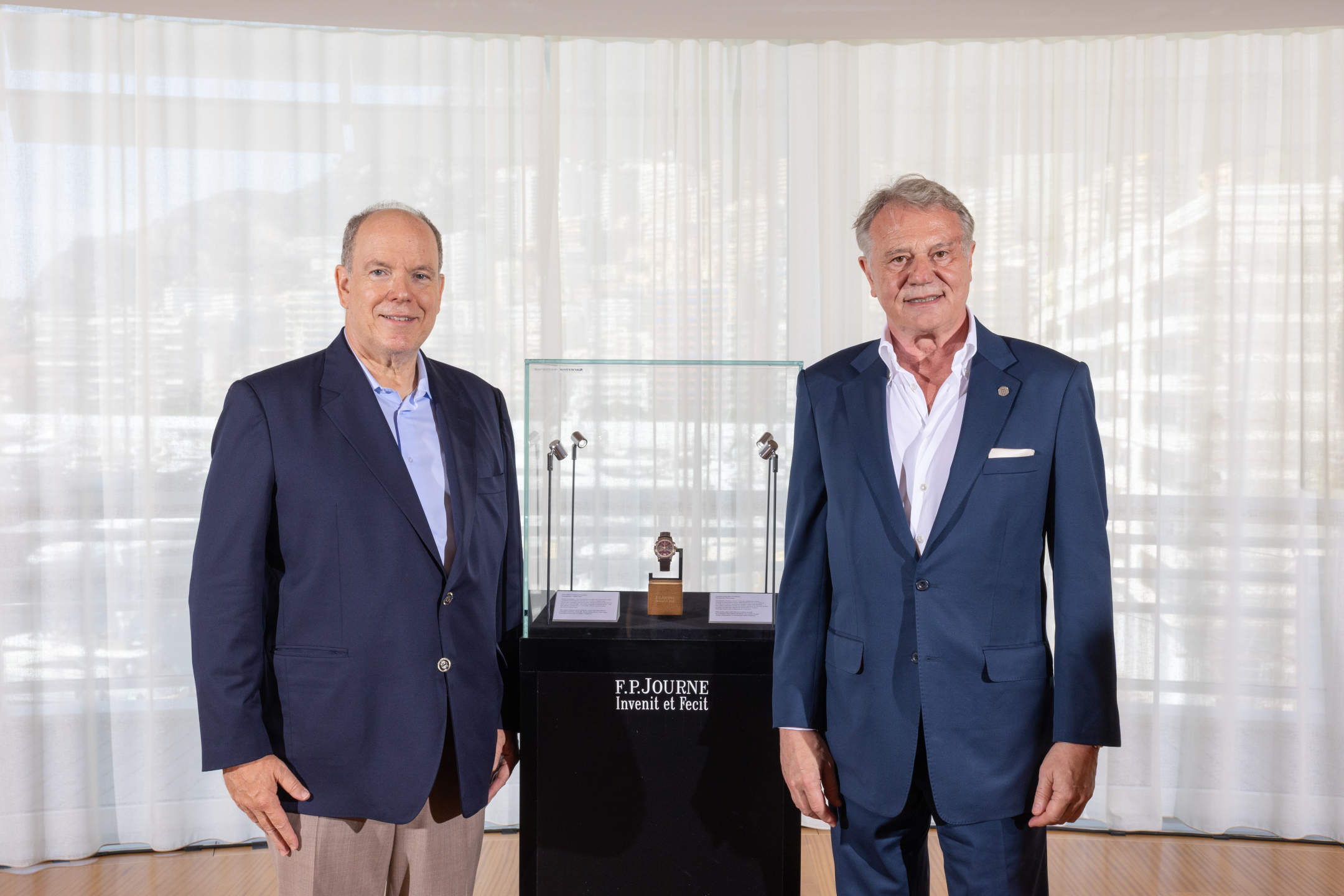 F.P.Journe Creates a Unique Chronograph for Prince Albert II’s Foundation