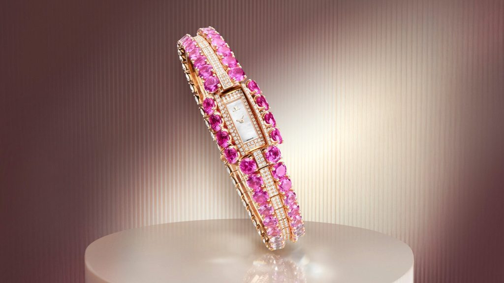 Jaeger-LeCoultre One-O-One Secrets – pink sapphires, hidden time, tiny calibre