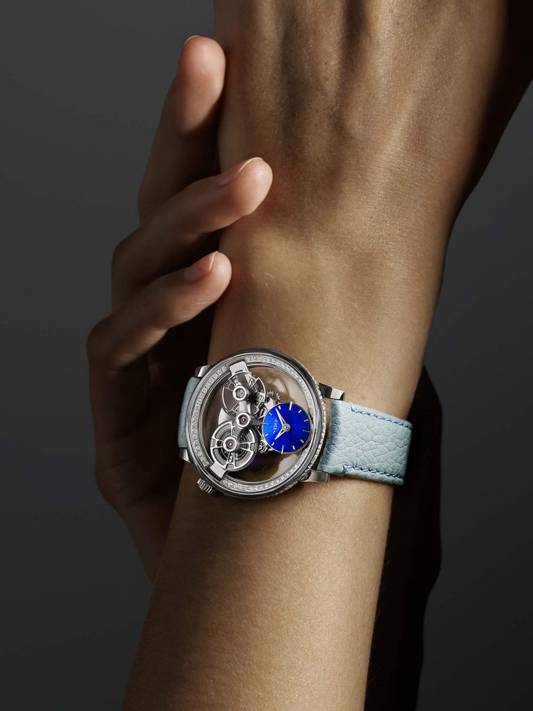 MB&F Puts Diamonds on Its UFO: Meet the SP One Pavée