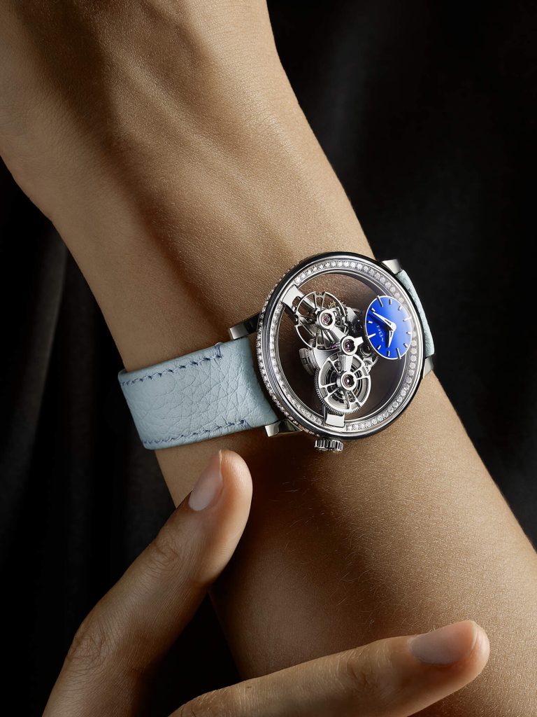 MB&F Puts Diamonds on Its UFO: Meet the SP One Pavée