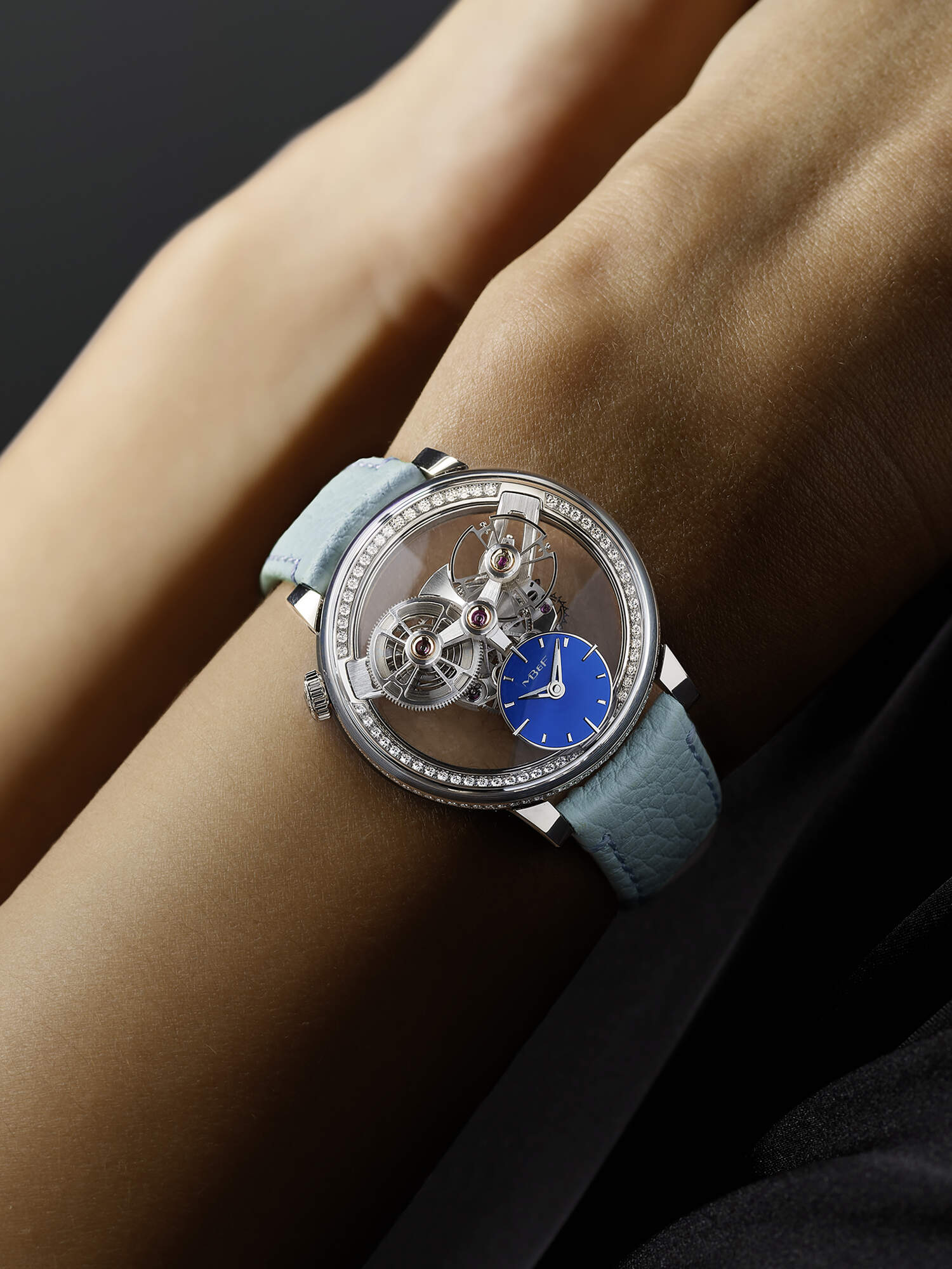 MB&F Puts Diamonds on Its UFO: Meet the SP One Pavée