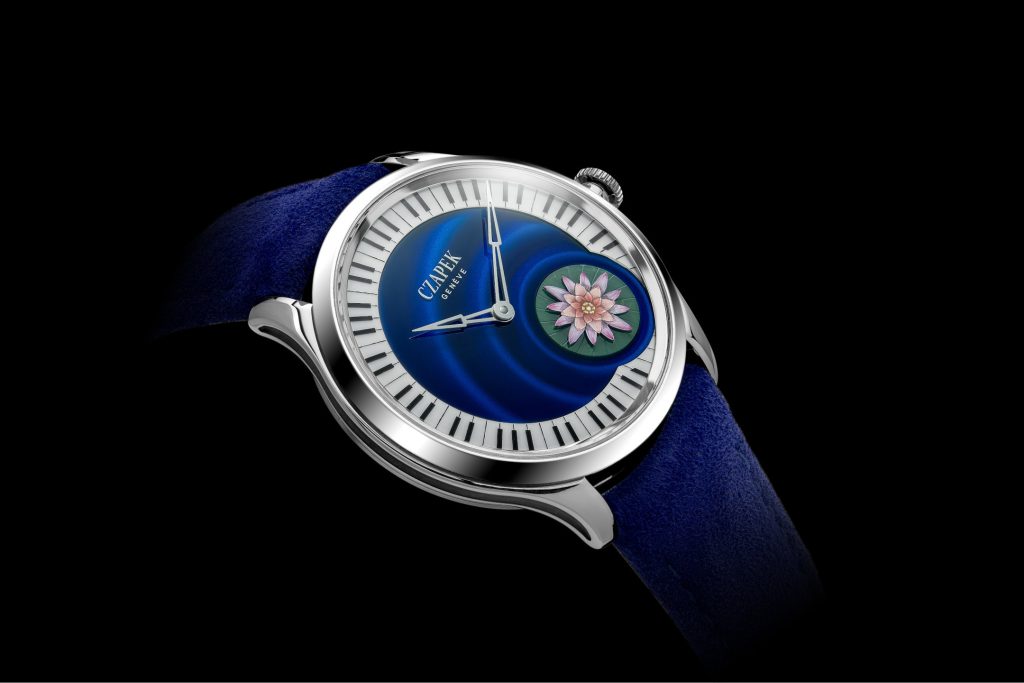 Czapek Promenade L'Ecume des Jours - water lilies, piano keys and a micro-rotor