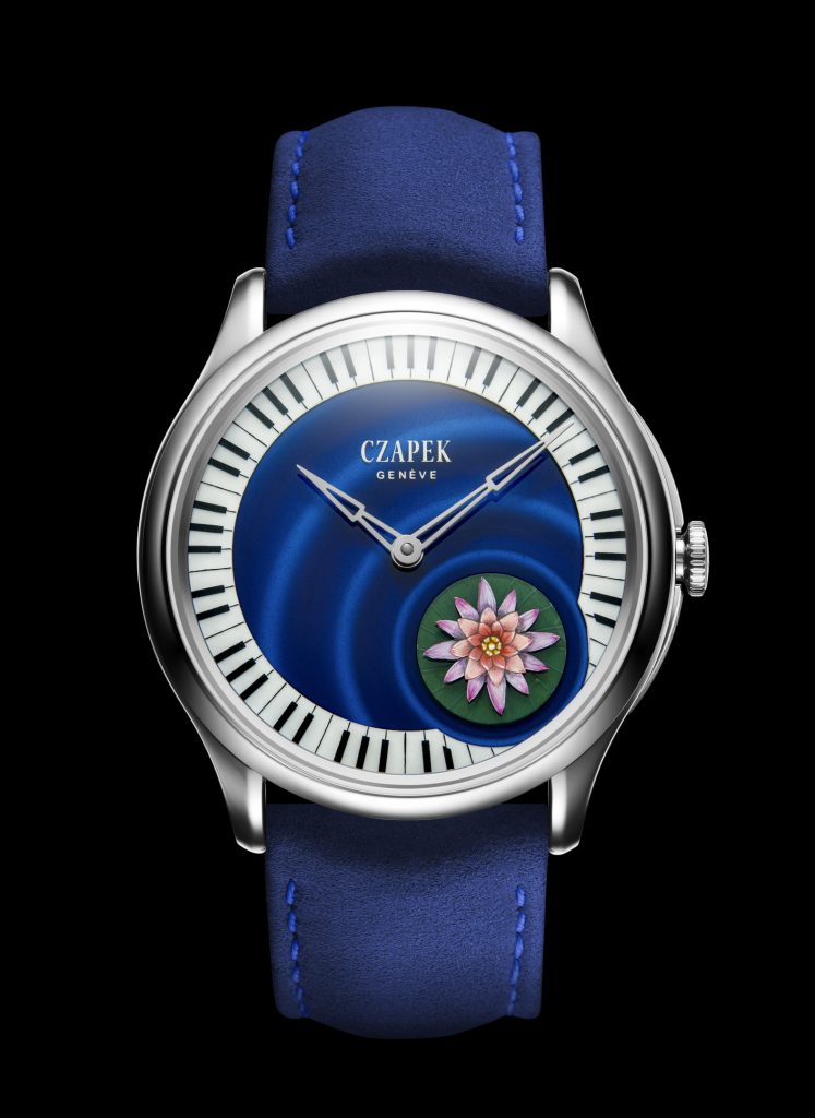 Czapek Promenade L'Ecume des Jours - water lilies, piano keys and a micro-rotor