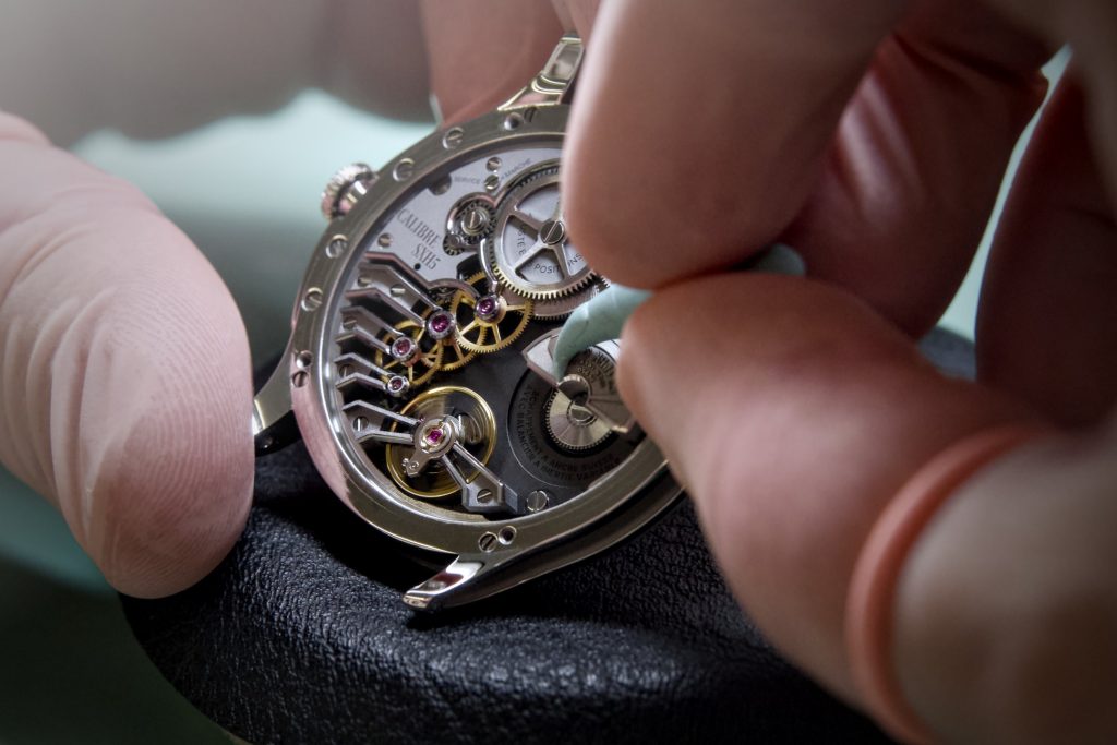 Czapek Promenade L'Ecume des Jours - water lilies, piano keys and a micro-rotor