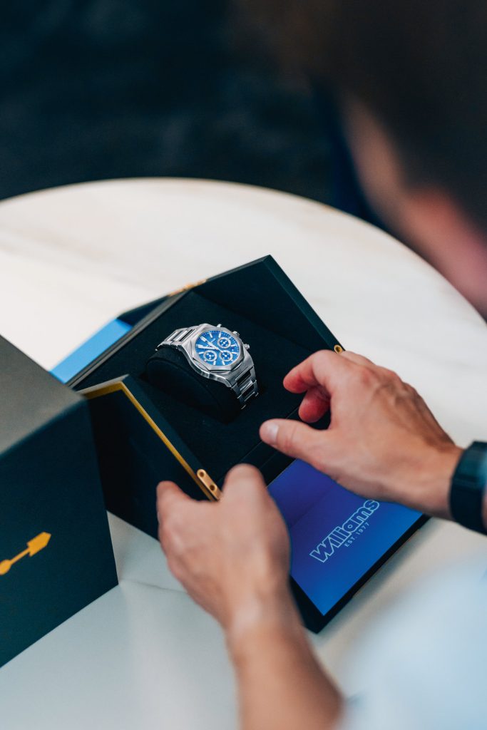 Girard-Perregaux and Williams unveil Laureato Williams Editions