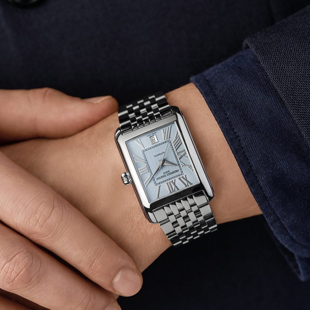 Frederique Constant unveils the Classics Carrée Automatic in two blues