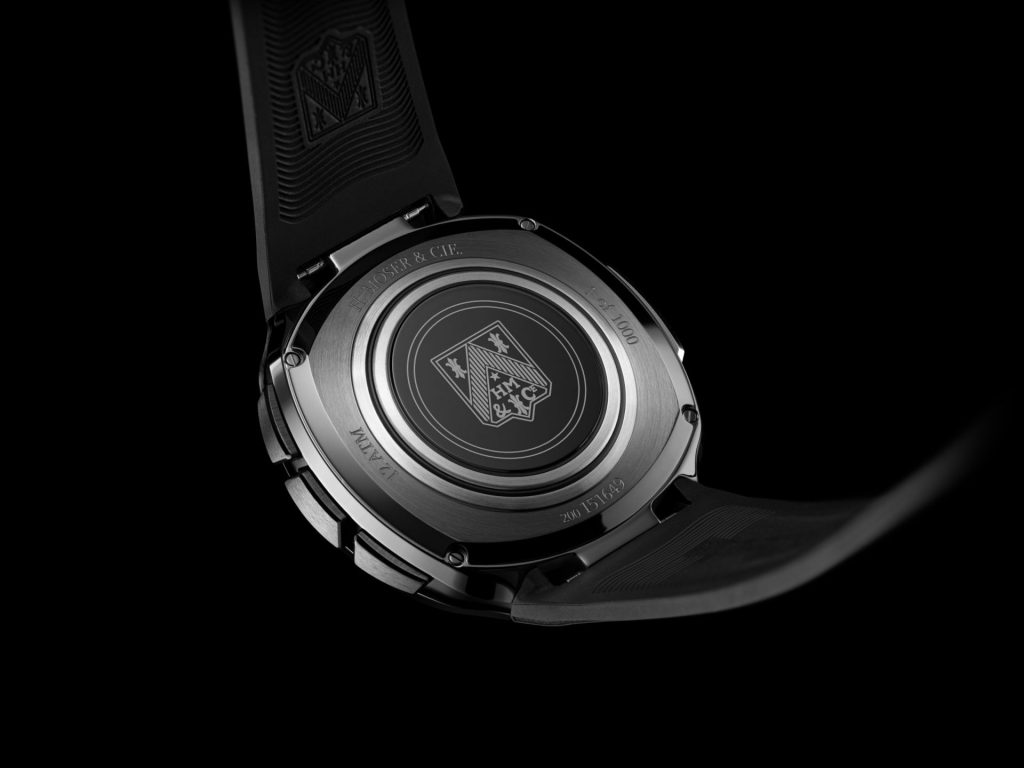 Off-Grid by H. Moser & Cie - a digital watch with mechanical manners