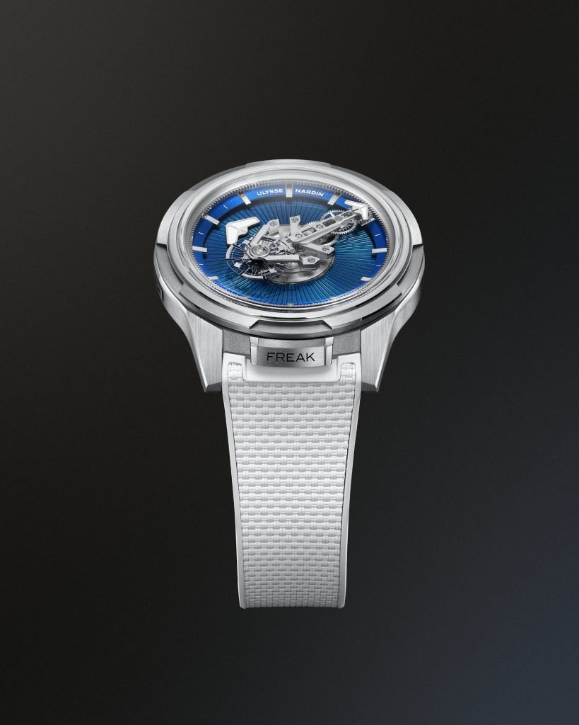 Ulysse Nardin Freak One Blue Enamel 25 Years of Motion and Fire
