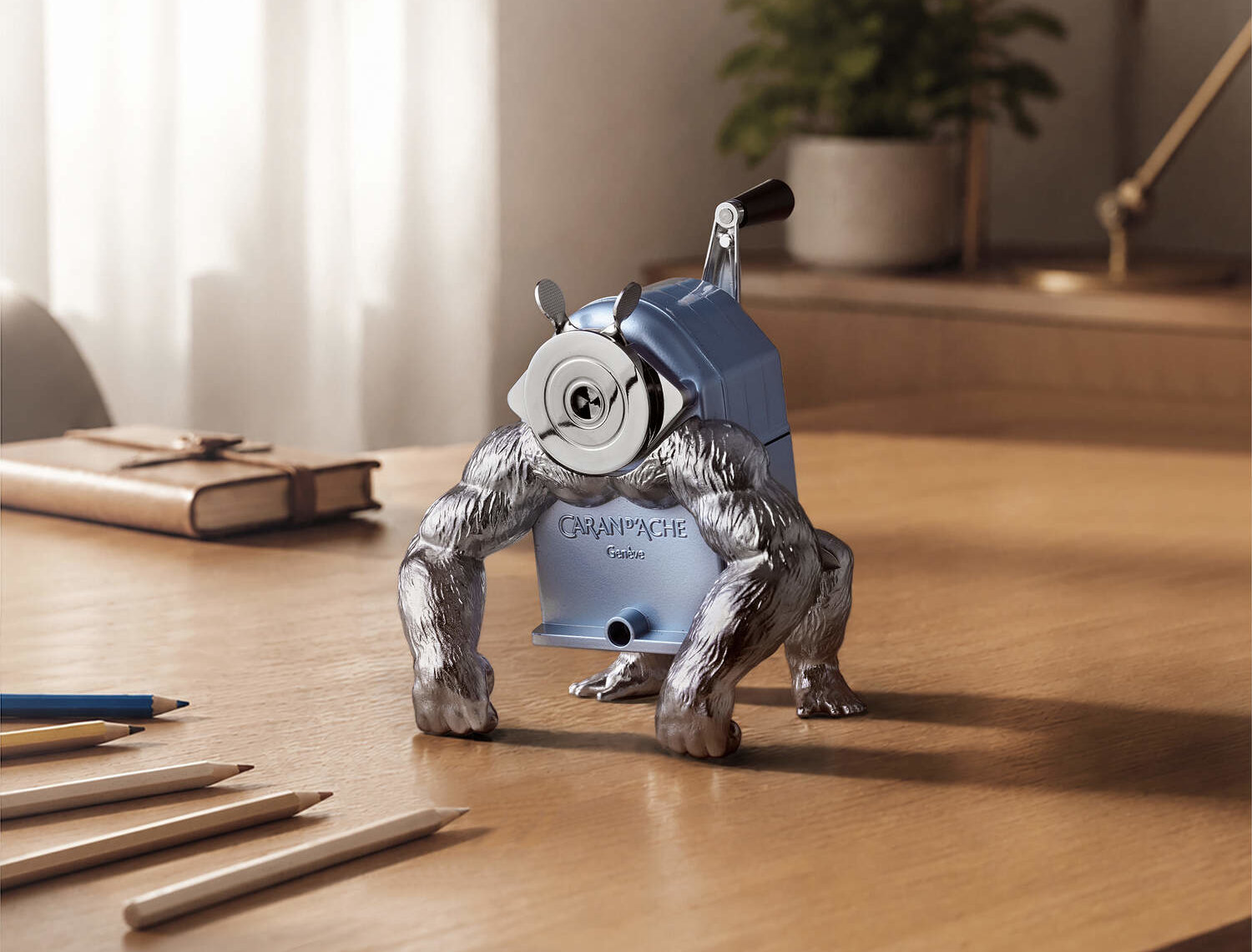 GorillaSharpener – Caran d’Ache x MB&F Recast a Swiss Classroom Icon