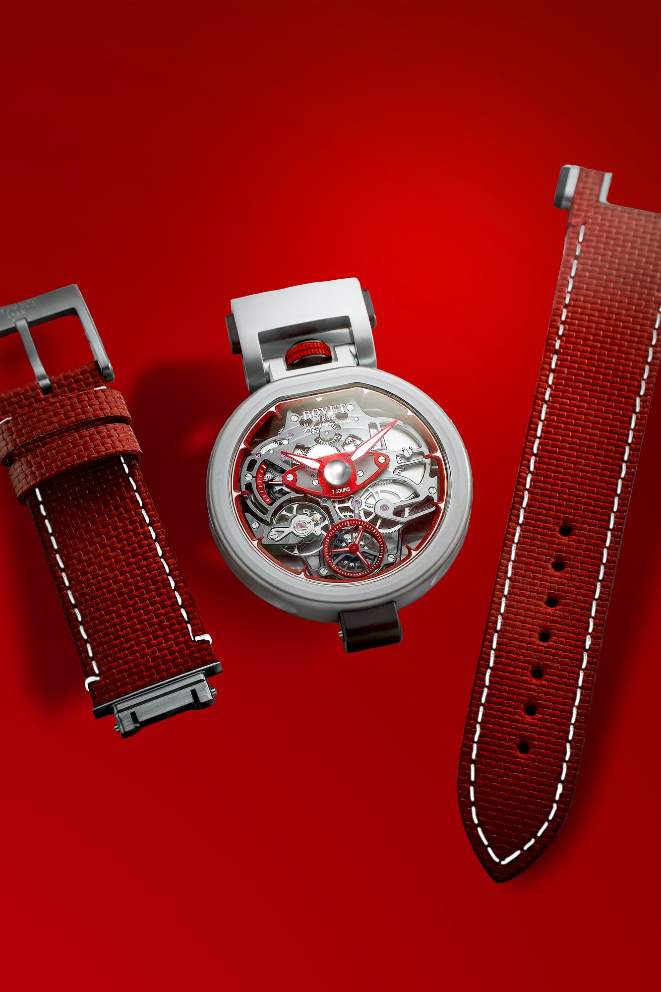 Bovet Aperto 1 Rosso – a measured flash of Italian red