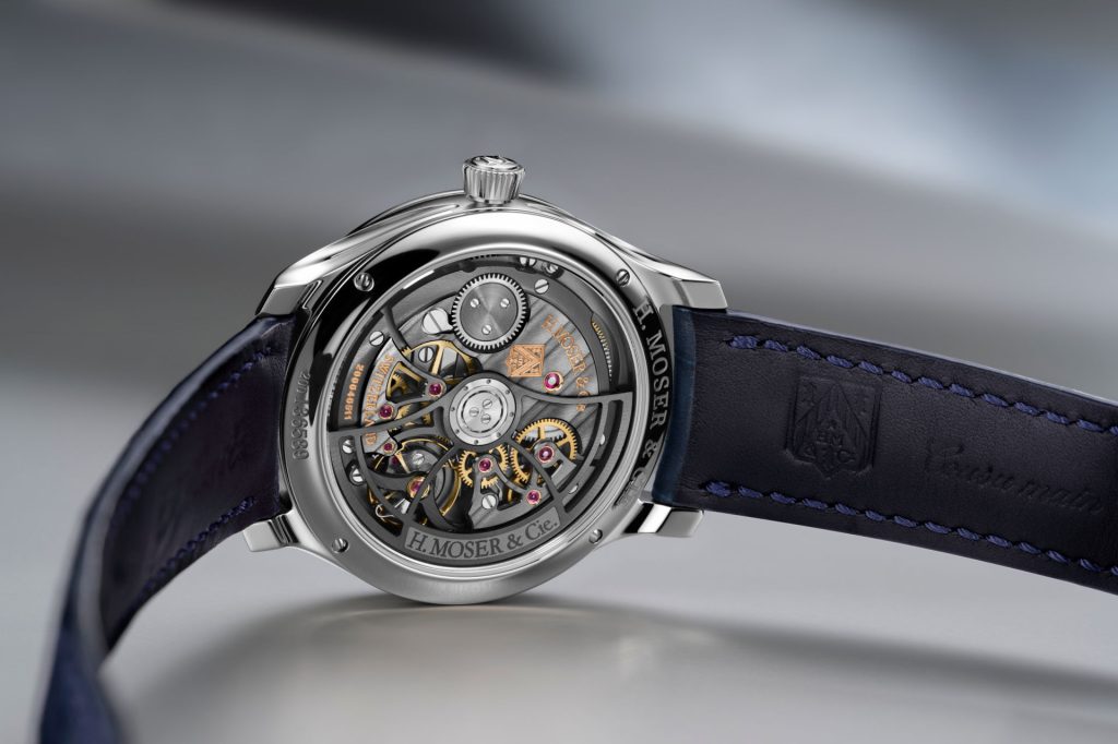 Moser Retrograde Seconds Trio One Complication, Three Characters