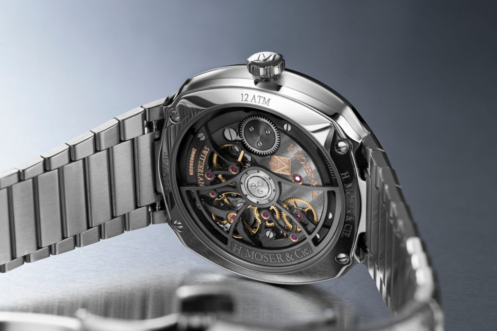 Moser Retrograde Seconds Trio One Complication, Three Characters