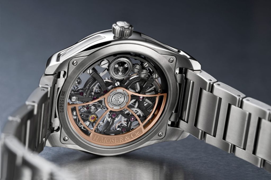 Moser Retrograde Seconds Trio One Complication, Three Characters
