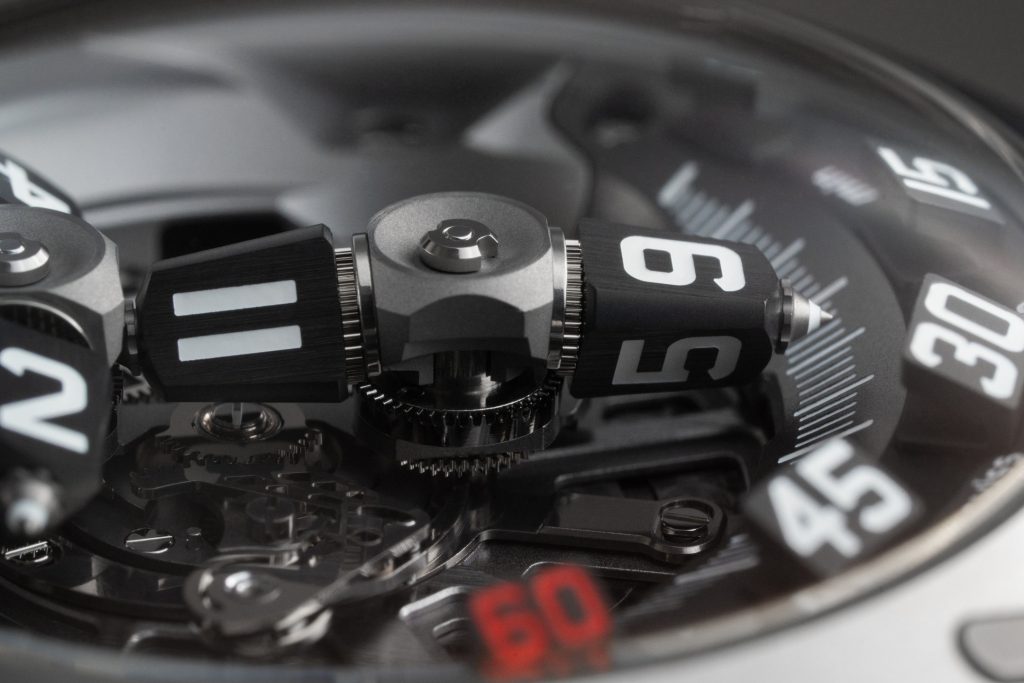 URWERK UR-300 Time Quantum - a T-frame ballet at the edge of time