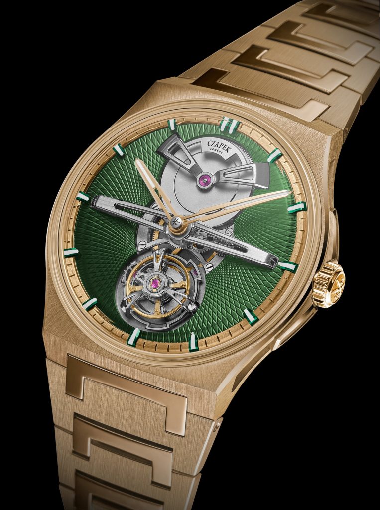 Green in the Vortex Czapek Antarctique Tourbillon Victory Green
