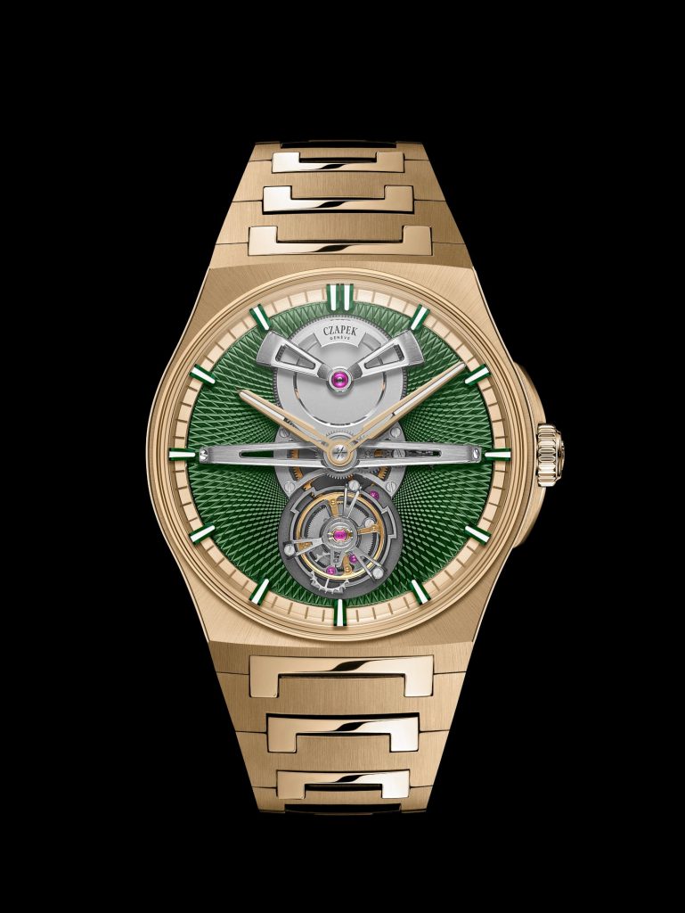 Green in the Vortex Czapek Antarctique Tourbillon Victory Green
