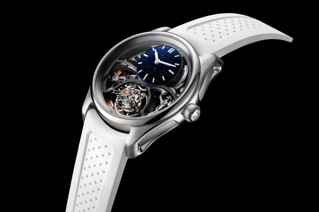 Moser Pioneer Cylindrical Tourbillon Skeleton Aventurine Saquon Barkley’s Quiet Power