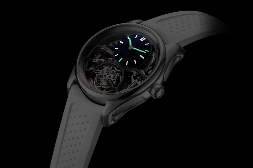Moser Pioneer Cylindrical Tourbillon Skeleton Aventurine Saquon Barkley’s Quiet Power
