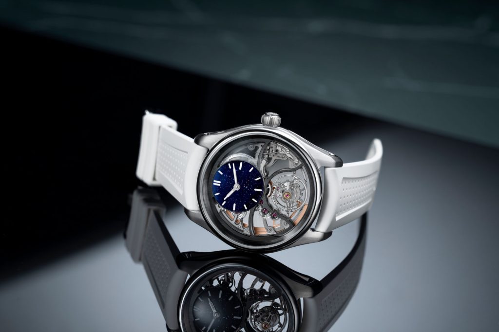 Moser Pioneer Cylindrical Tourbillon Skeleton Aventurine Saquon Barkley’s Quiet Power