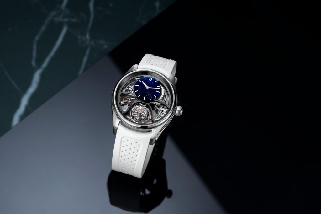 Moser Pioneer Cylindrical Tourbillon Skeleton Aventurine Saquon Barkley’s Quiet Power